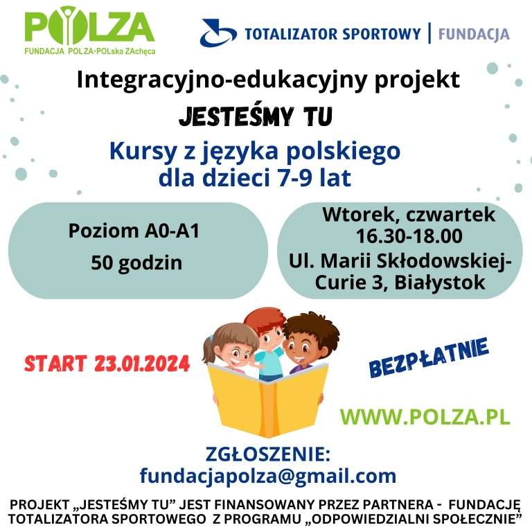 kursy pol dzieci - jesteśmy tu-pl